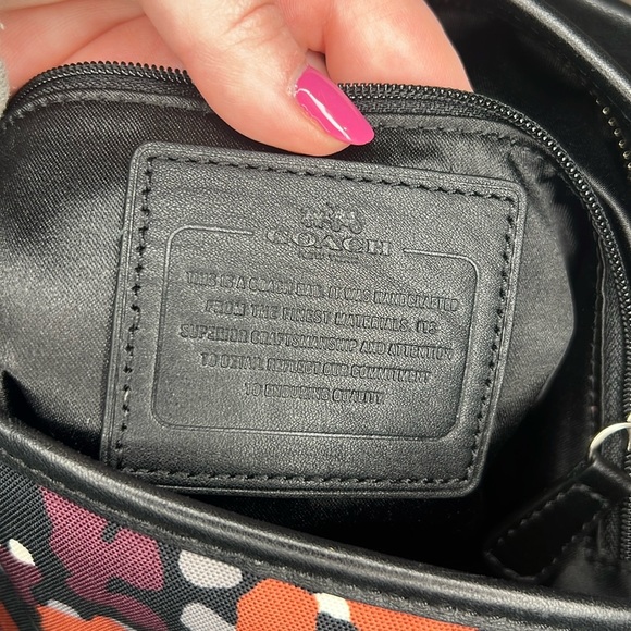 NEW Coach Park Splatter Print Hobo Bag - Picture 6 of 10